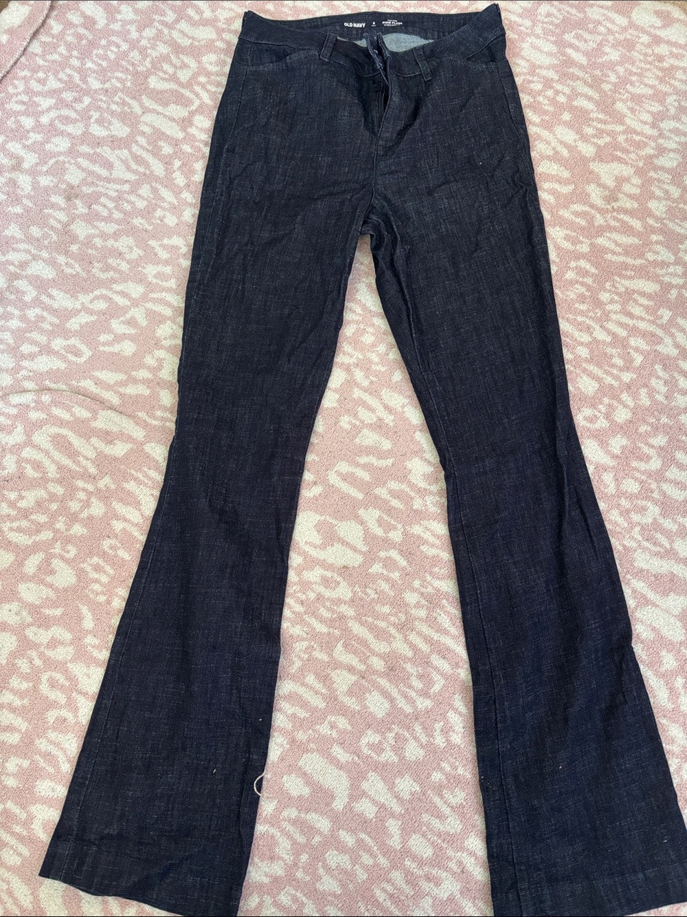 Old Navy Dark Indigo pixie Flare